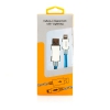 Кабель Gmini mCable MEL800 Blue, Lightning кабель с голубой подсветкой, 100 см (АК-00000687)