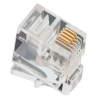 Коннектор телефонный RJ-11 6P4C (6 мест, 4 контакта) VCOM <VTE7716>