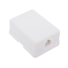 Розетка внешняя телефонная 1xRJ-12 6P4C (TC-SB-1-6P4C-C2-WH)