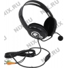 Наушники с микрофоном CANYON <CNR-HS07NA> Black (с регулятором громкости,  шнур 2.5м)