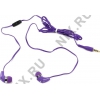 Наушники с микрофоном Defender Pulse-302 Violet  (шнур  1.2м)  <63304>