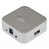 Разветвитель USB 3.0 PC Pet BW-C3012A 4порт. серебристый (BW-C3012A Aluminium silver)