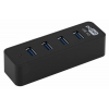 Разветвитель USB 3.0 PC Pet BW-U3054A black 4-Port USB 3.0/2.0