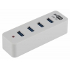Разветвитель USB 3.0 PC Pet BW-U3054A white 4-Port USB 3.0/2.0
