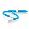 Кабель Gmini mCable MUS300F Blue, Lightning кабель плоский, 100 cm (АК-00000532)