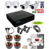 Комплект ORIENT KIT-8204D-2Y2D, видеорегистратор 4-х кан. 960H (960x576)@25fps + 4 камеры CCD SONY Effio-E 960H 700TVL (2 купольные DP-950-Y7B + 2 ули