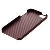 Чехол Gmini mCase Carbon Red MCI5C1, для iPhone 5/5S, материал карбон (АК-00000515)