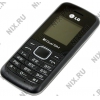 LG B220 Dual Sim Black (QuadBand, 1.45"  128x128, 66 г)