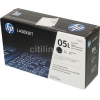 Тонер Картридж HP CE505L черный (1000стр.) для HP LJ P2035/2055