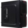 Корпус Aerocool V3X IRU черный/красный w/o PSU ATX 1x80mm 1x120mm 2xUSB2.0 audio