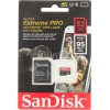 Флеш карта microSDHC 32Gb Class10 Sandisk SDSDQXP-032G-G46A Extreme Pro + adapter