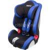 Автокресло детское Sparco F 1000 K от 9 до 36 кг (1/2/3) черный/голубой (SPC/DK-350 BK/BL)