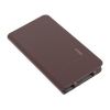 Чехол-книжка Ozaki OC564BR O!coat 0.3 Aim+ для iPhone 6 с дополнительным отделением для кредитки или пропуска. Крышка оснащена магнитами. Цвет: коричн