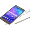 Samsung Galaxy Note 4  SM-N910C Gold (1.9+1.3GHz,3GbRAM,5.7"2560x1440AMOLED,4G+BT+WiFi+GPS,32Gb+microSD,16Mpx,Andr)