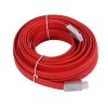 Кабель Aopen HDMI 19M/M 1.4V+3D/Ethernet <ACG545A_R-10M> серебряно красный Flat Top Quality