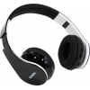 Наушники с микрофоном SVEN AP-B450MV <Black-White>(Bluetooth, беспроводные + шнур  1.2м, Li-Ion)