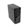 Корпус 3Cott 3C-ATX112G "Gaul" для игрового компьютера, ATX, блок питания 500 Вт, выходы USB 2.0x2, аудиовыход, микрофонный вход