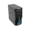 Корпус 3Cott 3C-ATX110GB "Gladiator" для игрового компьютера, ATX, блок питания 500 Вт, выходы USB 2.0x2, аудиовыход, микрофонный вход, синий