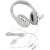 Наушники с микрофоном Dialog HS-A30MV <White> (с регулятором громкости,  шнур 2.5м)