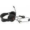 Наушники с микрофоном Dialog HS-A50MV <Black> (с регулятором громкости,  шнур 2.5м)