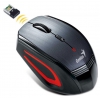 Мышь Genius NX-6550 серый/красный оптическая (1200dpi) беспроводная USB для ноутбука (3but) (31030106101) (мин.кол.5)