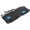 Клавиатура 3Cott 3C-WKBG-600B "Lethal Weapon I" проводная, игровая, USB, 104 клавиши, поддержка ОС: Windows/OSX, размер 435*145*28 мм