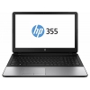 Ноутбук HP 355 G2 A4 6210/4Gb/500Gb/DVD-RW/AMD Radeon R5 M240 2Gb/15.6"/SVA/FWXGA (1366x768)/Windows 7 Professional 64 dwnW7Pro64/silver/WiFi/BT/Cam/2620mAh (J0Y58EA)