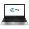 Ноутбук HP 355 G2 A8 6410/4Gb/500Gb/DVD-RW/AMD Radeon R5 M240 2Gb/15.6"/SVA/HD (1366x768)/Windows 7 Professional 64 +W8.1Pro/silver/WiFi/BT/Cam/2620mAh (J0Y59EA)