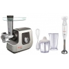 Мясорубка Moulinex ME720 + блендер DD725 белый 1700Вт (9100016454)