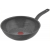 Сковорода вок Tefal Meteor Ceramic C4001972 28см. круглая алюминий серый (2100086794)