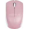 Мышь Rapoo Mini 3360 розовый оптическая (1000dpi) беспроводная USB (2but) (11600)