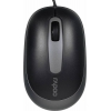 Мышь Rapoo N3200 черный оптическая (1000dpi) USB2.0 (2but) (13703)