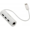 Greenconnection <GC-U2CL03> USB 2.0 Ethernet adapter + USB Hub  (10/100Mbps, 3xUSB 2.0)