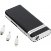 Внешний аккумулятор KS-is Power Bank KS-230 Black (USB 2.1A, 20000mAh, 3  адаптера, фонарь, Li-lon)