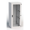 Шкаф коммутационный Conteg ROF-42-60/80-B 42U 600x800мм пер.дв.стекл задн.дв.стал.лист 2 бок.пан. направл.под закл.гайки 800кг серый