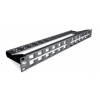Патч-панель Brand-Rex (MMCPNLX24SIJ2MAN) угловая 1U для установки 24 RJ45 модулей черная