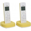 Panasonic KX-TGC312RUY р/телефон (2 трубки с  ЖК диспл., DECT)