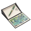 Ручка эко-роллер Visconti Van Gogh 2014 IRISES (78549) зеленый/голубой 0.7мм сталь