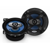Колонки автомобильные Soundmax SM-CSC403 100Вт 91дБ 4Ом 10см (4дюйм) (ком.:2кол.) коаксиальные трехполосные