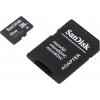 SanDisk Mobile <SDSDQM-032G-B35A> microSDHC Memory Card 32Gb Class4 +  microSD-->SD Adapter