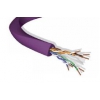 Кабель информационный Brand-Rex C6U-HF1-500VT кат.6 U/UTP не экранированный 4X2X24AWG LSZH внутренний 500м фиолетовый
