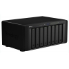 Сетевой накопитель Synology DS1815+ Сетевой накопитель с 8 отсеками для 3.5” SATA(II) или  2,5” SATA/SSD, 2.4 ГГц (Четырехядерный) CPU, RAM 2Gb