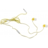 Наушники с микрофоном Defender Pulse-430 White/Yellow (шнур  1.2м) <63432>