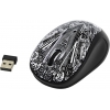 SVEN Wireless Optical Mouse <RX-360 Art Wireless Black>  (RTL)  USB  3btn+Roll