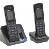 Panasonic KX-TGH212RUB <Black> р/телефон (2 трубки  с цв.ЖК диспл.,DECT)
