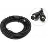 Telecom <TTV9501-10м> Кабель удлинительный антенный  ТВ  9.5  (M-F),10м