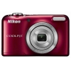 Фотоаппарат Nikon CoolPix L31 красный 16.1Mpix Zoom5x 2.6" 720p 17Mb SDXC CCD 1x2.3 IS el 10minF/AA (VNA872E1)