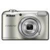 Фотоаппарат Nikon CoolPix L31 серебристый 16.1Mpix Zoom5x 2.6" 720p 17Mb SDXC CCD 1x2.3 IS el 10minF/AA (VNA870E1)