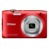 Фотоаппарат Nikon CoolPix S2900 красный 20.1Mpix Zoom5x 2.6" 720p 25Mb SDXC CCD 1x2.3 IS el 10minF/EN-EL19 (VNA832E1)