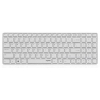 Клавиатура Rapoo 9100P белый USB беспроводная slim